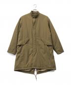 BEAUTY&YOUTHビューティーアンドユース）の古着「ミリタリーコート」｜カーキ