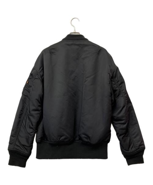 ALPHA（アルファ）ALPHA (アルファ) EMODA (エモダ) フライトジャケット ブラック サイズ:Sの古着・服飾アイテム