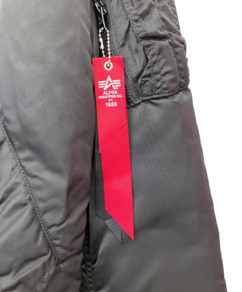 ALPHA（アルファ）ALPHA (アルファ) EMODA (エモダ) フライトジャケット ブラック サイズ:Sの古着・服飾アイテム