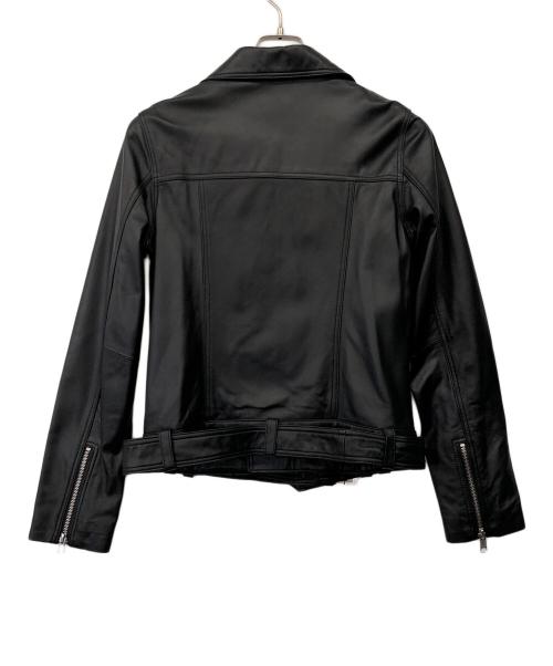 UNGRID（アングリッド）UNGRID (アングリッド) レザージャケット ブラック サイズ:Mの古着・服飾アイテム