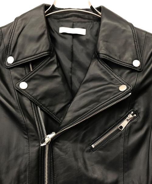 UNGRID（アングリッド）UNGRID (アングリッド) レザージャケット ブラック サイズ:Mの古着・服飾アイテム