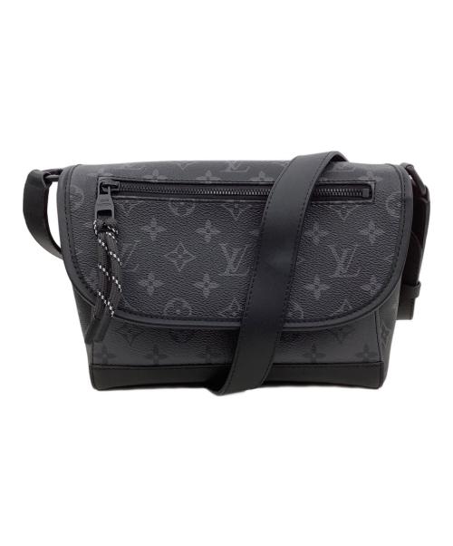 LOUIS VUITTON（ルイ ヴィトン）LOUIS VUITTON (ルイ ヴィトン) パルス･メッセンジャー ブラック×グレーの古着・服飾アイテム