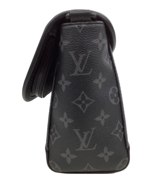 LOUIS VUITTON（ルイ ヴィトン）LOUIS VUITTON (ルイ ヴィトン) パルス･メッセンジャー ブラック×グレーの古着・服飾アイテム