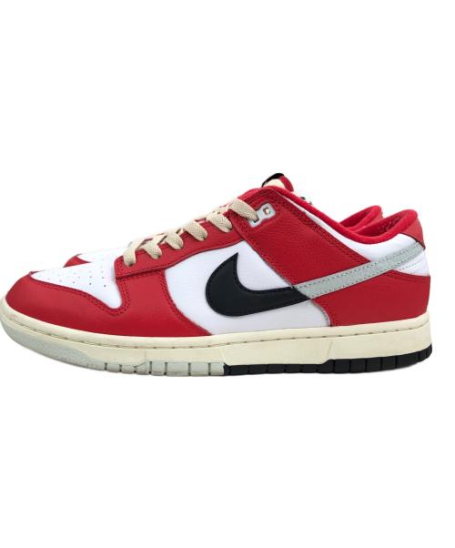 NIKE（ナイキ）NIKE (ナイキ) DUNK LOW RETRO PREMIUM レッド×ホワイト サイズ:27.5cmの古着・服飾アイテム