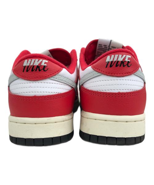 NIKE（ナイキ）NIKE (ナイキ) DUNK LOW RETRO PREMIUM レッド×ホワイト サイズ:27.5cmの古着・服飾アイテム