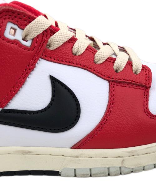 NIKE（ナイキ）NIKE (ナイキ) DUNK LOW RETRO PREMIUM レッド×ホワイト サイズ:27.5cmの古着・服飾アイテム