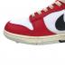 中古・古着 NIKE (ナイキ) DUNK LOW RETRO PREMIUM レッド×ホワイト サイズ:27.5cm：6000円