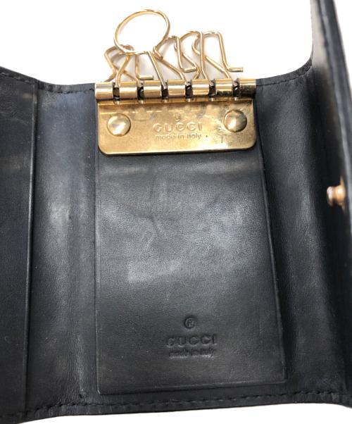 GUCCI（グッチ）GUCCI (グッチ) キーケース ブラックの古着・服飾アイテム