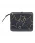 MARC JACOBS (マークジェイコブス) 2つ折り財布 ブラック：8000円