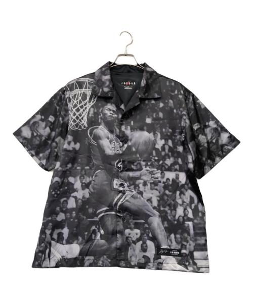 JORDAN（ジョーダン）JORDAN (ジョーダン) オープンカラーシャツ ブラック サイズ:M 未使用品の古着・服飾アイテム