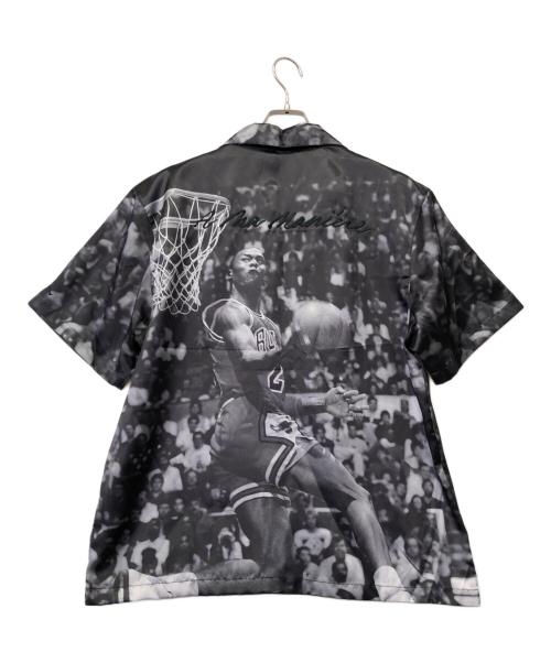 JORDAN（ジョーダン）JORDAN (ジョーダン) オープンカラーシャツ ブラック サイズ:M 未使用品の古着・服飾アイテム