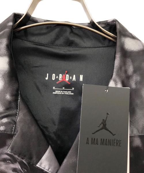 JORDAN（ジョーダン）JORDAN (ジョーダン) オープンカラーシャツ ブラック サイズ:M 未使用品の古着・服飾アイテム