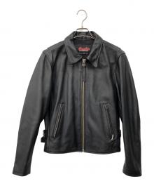 Rookie（ルーキー）の古着「レザージャケット」｜ブラック