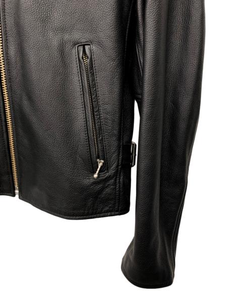 Rookie（ルーキー）Rookie (ルーキー) レザージャケット ブラック サイズ:Mの古着・服飾アイテム