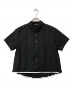 mizuiro-indミズイロインド）の古着「コットンシャツ」｜ブラック