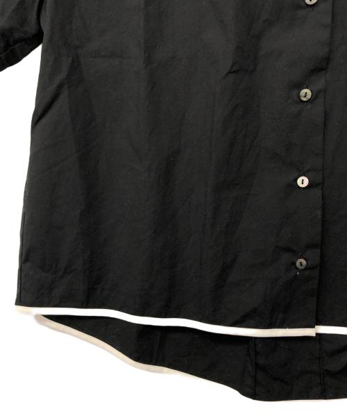 mizuiro-ind（ミズイロインド）mizuiro-ind (ミズイロインド) コットンシャツ ブラック サイズ:不明の古着・服飾アイテム