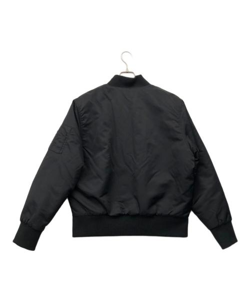 RVCA（ルーカ）RVCA (ルーカ) MA-1ジャケット ブラック サイズ:Lの古着・服飾アイテム