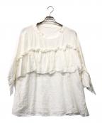 journal standard luxeジャーナルスタンダード ラックス）の古着「リネンブラウス」｜ホワイト
