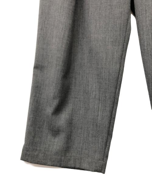 journal standard luxe（ジャーナルスタンダード ラックス）JOURNAL STANDARD LUXE (ジャーナルスタンダード ラックス) ウールワイドパンツ グレー サイズ:Mの古着・服飾アイテム