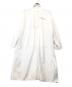 MM6 Maison Margiela（エムエムシックス メゾンマルジェラ）の古着「シャツワンピース」｜ホワイト
