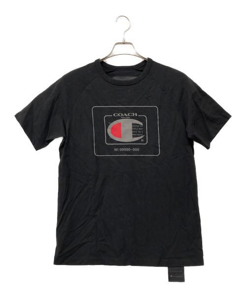 Champion（チャンピオン）Champion (チャンピオン) COACH (コーチ) Tシャツ ブラック サイズ:XSの古着・服飾アイテム
