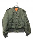 ALPHAアルファ）の古着「L-2Bジャケット」｜カーキ