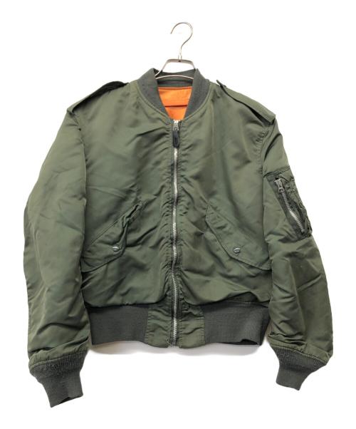 ALPHA（アルファ）ALPHA (アルファ) L-2Bジャケット カーキ サイズ:Mの古着・服飾アイテム