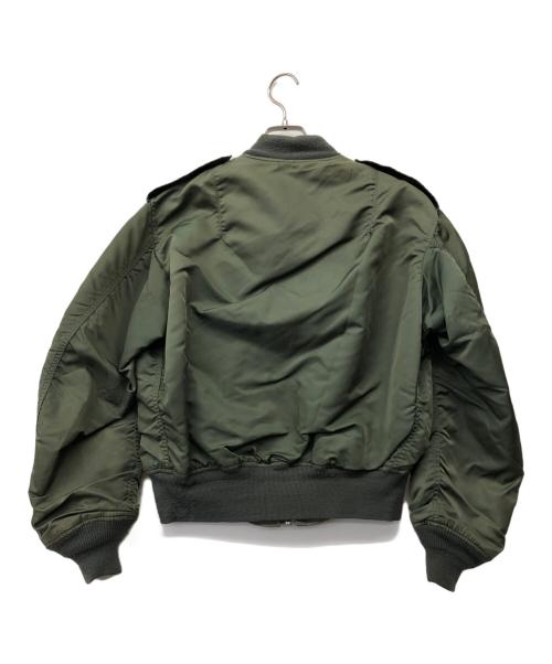 ALPHA（アルファ）ALPHA (アルファ) L-2Bジャケット カーキ サイズ:Mの古着・服飾アイテム