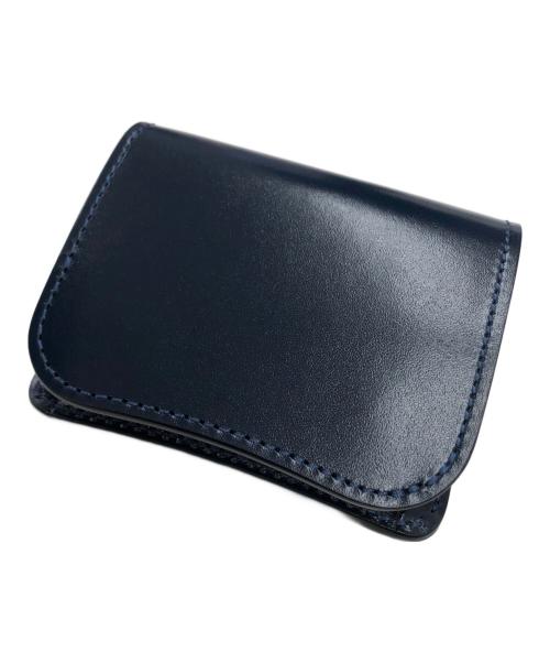 WILDSWANS（ワイルドスワンズ）WILDSWANS (ワイルドスワンズ) 2つ折り財布 ネイビーの古着・服飾アイテム