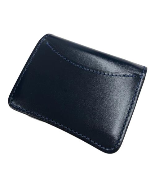 WILDSWANS（ワイルドスワンズ）WILDSWANS (ワイルドスワンズ) 2つ折り財布 ネイビーの古着・服飾アイテム