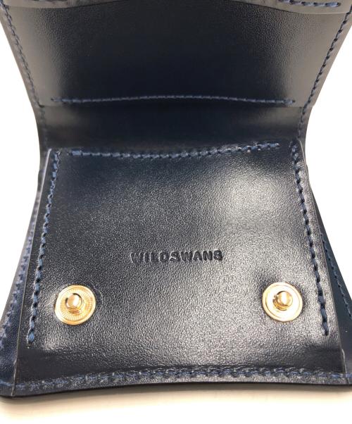 WILDSWANS（ワイルドスワンズ）WILDSWANS (ワイルドスワンズ) 2つ折り財布 ネイビーの古着・服飾アイテム