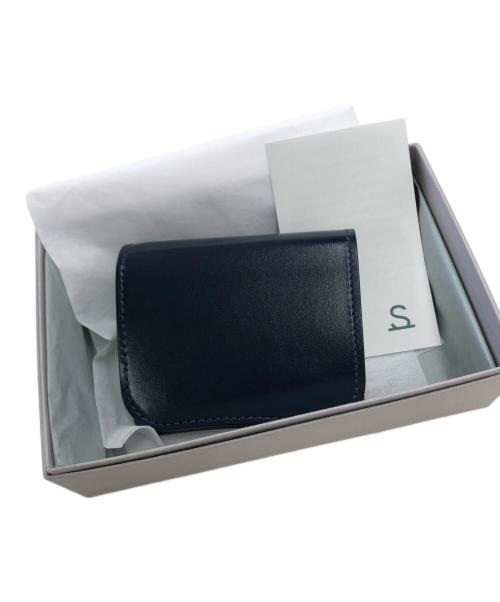 WILDSWANS（ワイルドスワンズ）WILDSWANS (ワイルドスワンズ) 2つ折り財布 ネイビーの古着・服飾アイテム