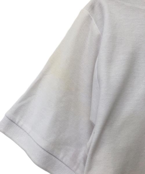 RUSSELUNO（ラッセルノ）RUSSELUNO (ラッセルノ) ポロシャツ ホワイト サイズ:6の古着・服飾アイテム