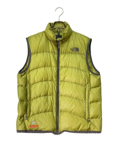 THE NORTH FACE（ザ ノース フェイス）THE NORTH FACE (ザ ノース フェイス) アコンカグベスト グリーン サイズ:Lの古着・服飾アイテム