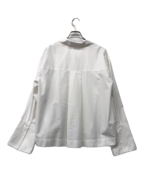 Adam et Rope（アダム エ ロペ）Adam et Rope (アダム エ ロペ) リボンシャツ ホワイト サイズ:FREEの古着・服飾アイテム