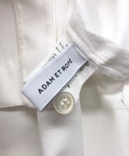 Adam et Rope（アダム エ ロペ）Adam et Rope (アダム エ ロペ) リボンシャツ ホワイト サイズ:FREEの古着・服飾アイテム