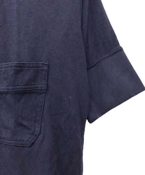 NIGEL CABOURN（ナイジェルケーボン）NIGEL CABOURN (ナイジェルケーボン) ポロシャツ ネイビー サイズ:48 未使用品の古着・服飾アイテム