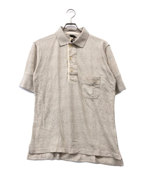 NIGEL CABOURN（ナイジェルケーボン）NIGEL CABOURN (ナイジェルケーボン) ポロシャツ グレー サイズ:48 未使用品の古着・服飾アイテム
