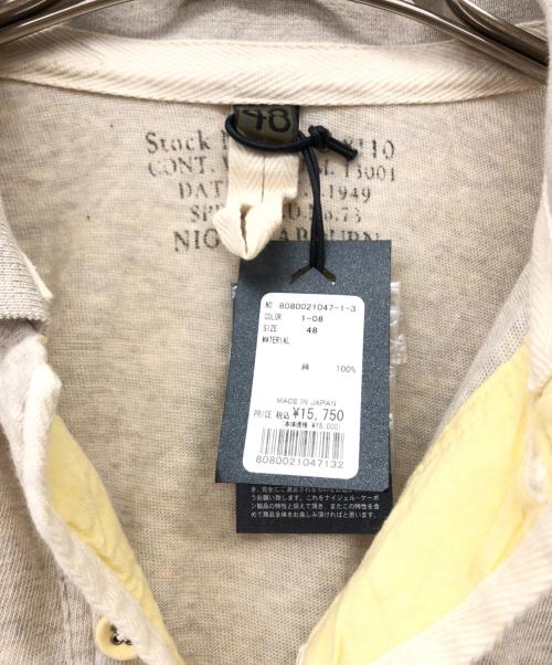 NIGEL CABOURN（ナイジェルケーボン）NIGEL CABOURN (ナイジェルケーボン) ポロシャツ グレー サイズ:48 未使用品の古着・服飾アイテム