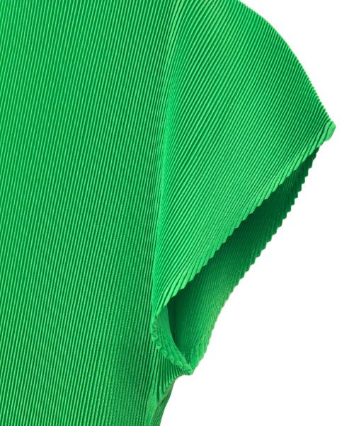 PLEATS PLEASE（プリーツプリーズ）PLEATS PLEASE (プリーツプリーズ) ブラウス グリーン サイズ:03の古着・服飾アイテム