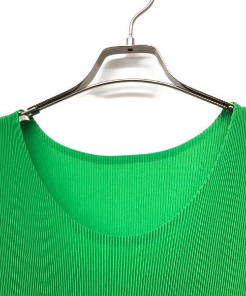 PLEATS PLEASE（プリーツプリーズ）PLEATS PLEASE (プリーツプリーズ) ブラウス グリーン サイズ:03の古着・服飾アイテム