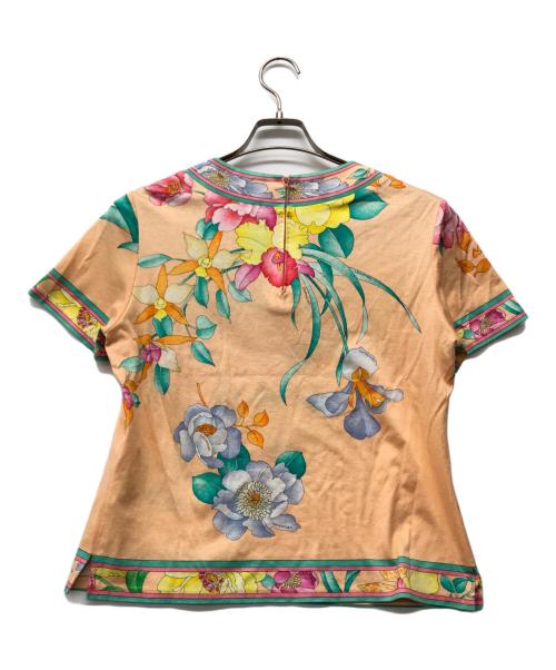 LEONARD（レオナール）LEONARD (レオナール) 半袖カットソー マルチカラー サイズ:Mの古着・服飾アイテム