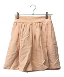 MIU MIU（ミュウミュウ）の古着「ミニスカート」｜ピンク