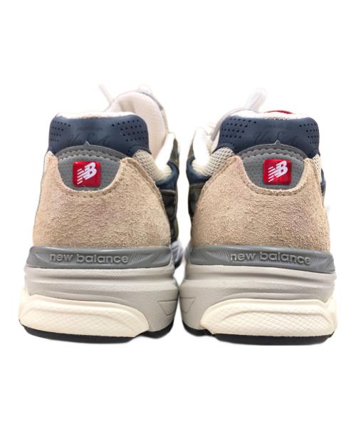 NEW BALANCE（ニューバランス）NEW BALANCE (ニューバランス) スニーカー グリーン×ベージュ サイズ:27.5cmの古着・服飾アイテム