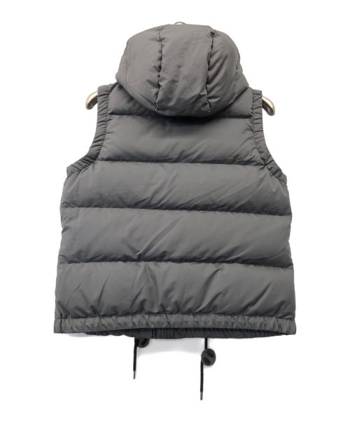 POLO RALPH LAUREN（ポロ・ラルフローレン）POLO RALPH LAUREN (ポロ・ラルフローレン) フード付ダウンベスト グレー サイズ:Mの古着・服飾アイテム