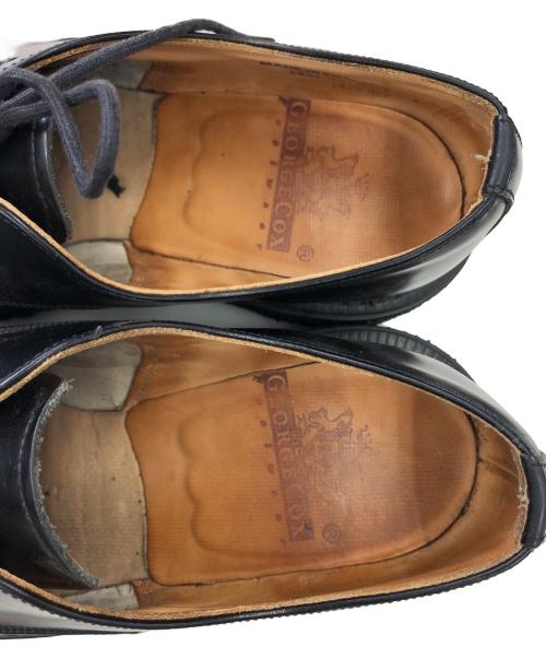 GEORGE COX（ジョージコックス）GEORGE COX (ジョージコックス) レザーシューズ ブラック サイズ:6の古着・服飾アイテム