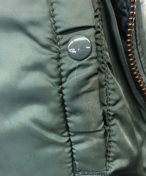 ALPHA INDUSTRIES（アルファインダストリーズ）ALPHA INDUSTRIES (アルファインダストリーズ) MA-1ジャケット グリーン サイズ:XLの古着・服飾アイテム