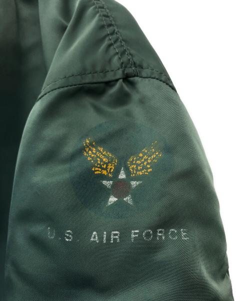 ALPHA INDUSTRIES（アルファインダストリーズ）ALPHA INDUSTRIES (アルファインダストリーズ) MA-1ジャケット グリーン サイズ:XLの古着・服飾アイテム