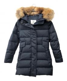 Pyrenex（ピレネックス）の古着「ダウンコート」｜ネイビー