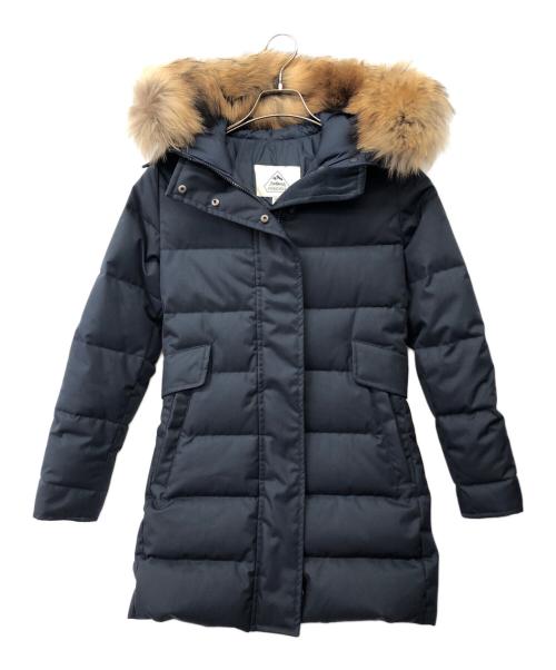 Pyrenex（ピレネックス）Pyrenex (ピレネックス) ダウンコート ネイビー サイズ:34の古着・服飾アイテム